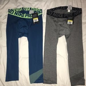 Nike Pro Men’s 3/4 Tights Dri-Fit (Bundle)